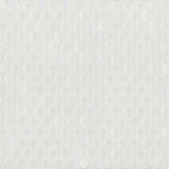 Bedrosians 360° 12" x 12" Penny Rounds Mosaic Gloss