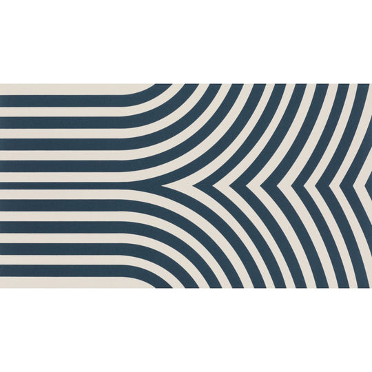 Decortiles 13" x 24" Elipse Satin Arched Ceramic Deco Wall Tile