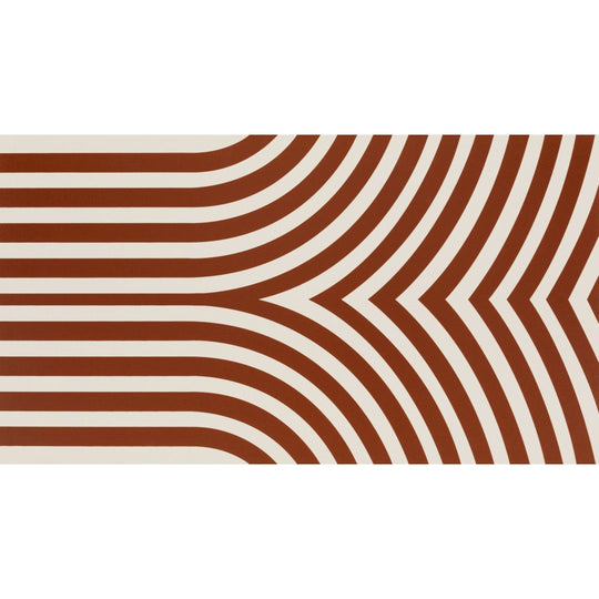 Decortiles 13" x 24" Elipse Satin Arched Ceramic Deco Wall Tile