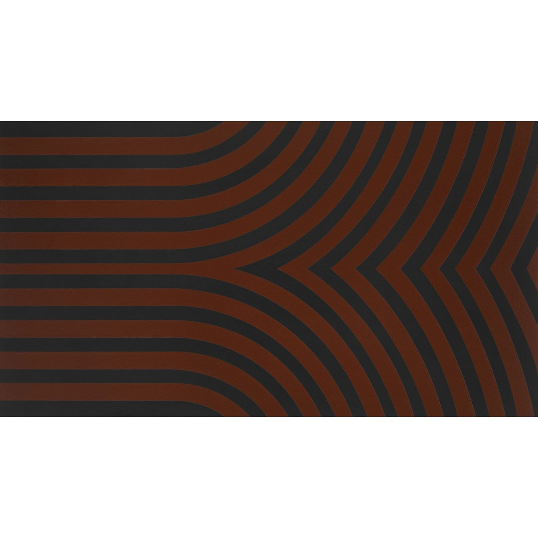 Decortiles 13" x 24" Elipse Satin Arched Ceramic Deco Wall Tile