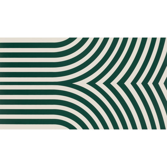 Decortiles 13" x 24" Elipse Satin Arched Ceramic Deco Wall Tile