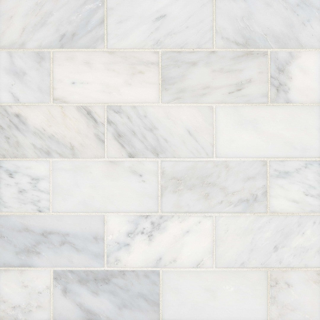 Bedrosians Ferrara 3" x 6" Marble Honed Field Tile