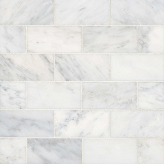 Bedrosians Ferrara 3" x 6" Marble Honed Field Tile