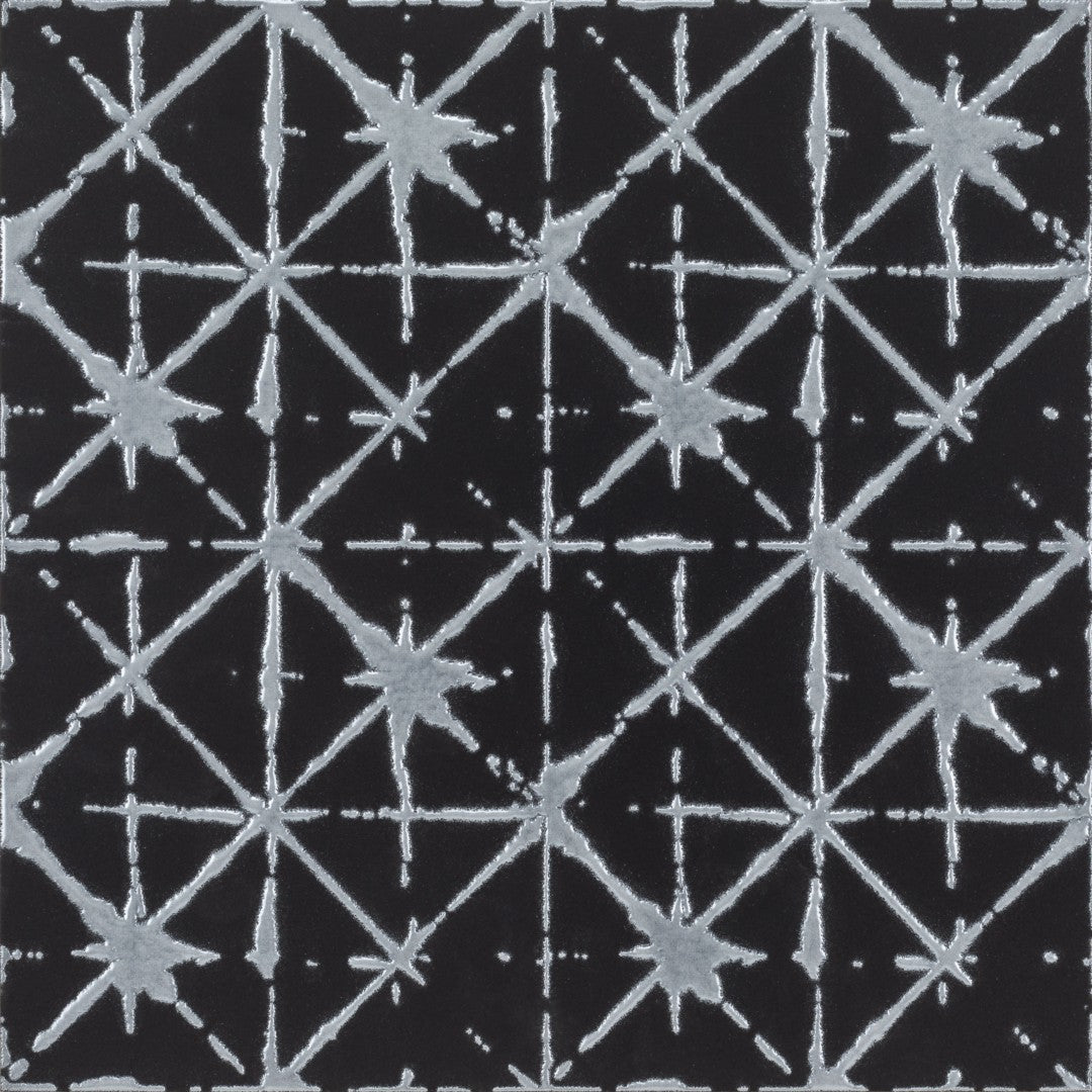 Decortiles 12" x 12" Fibra Satin Ceramic Deco Wall Tile