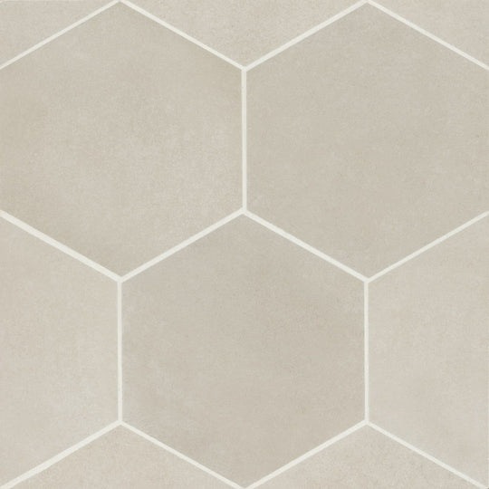 Bedrosians Makoto 10" x 11.5" Porcelain Hexagon Tile