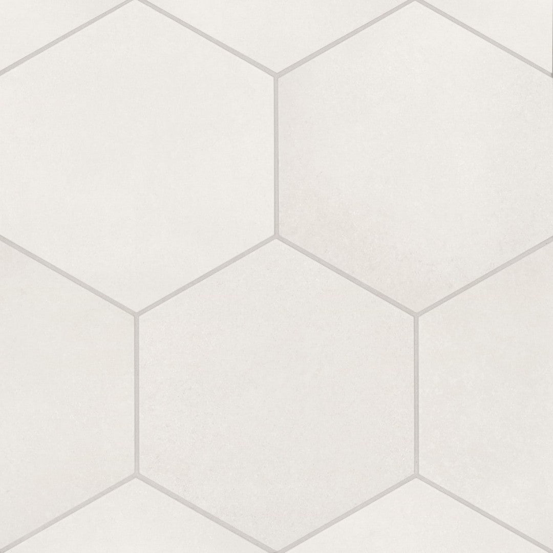 Bedrosians Makoto 10" x 11.5" Porcelain Hexagon Tile