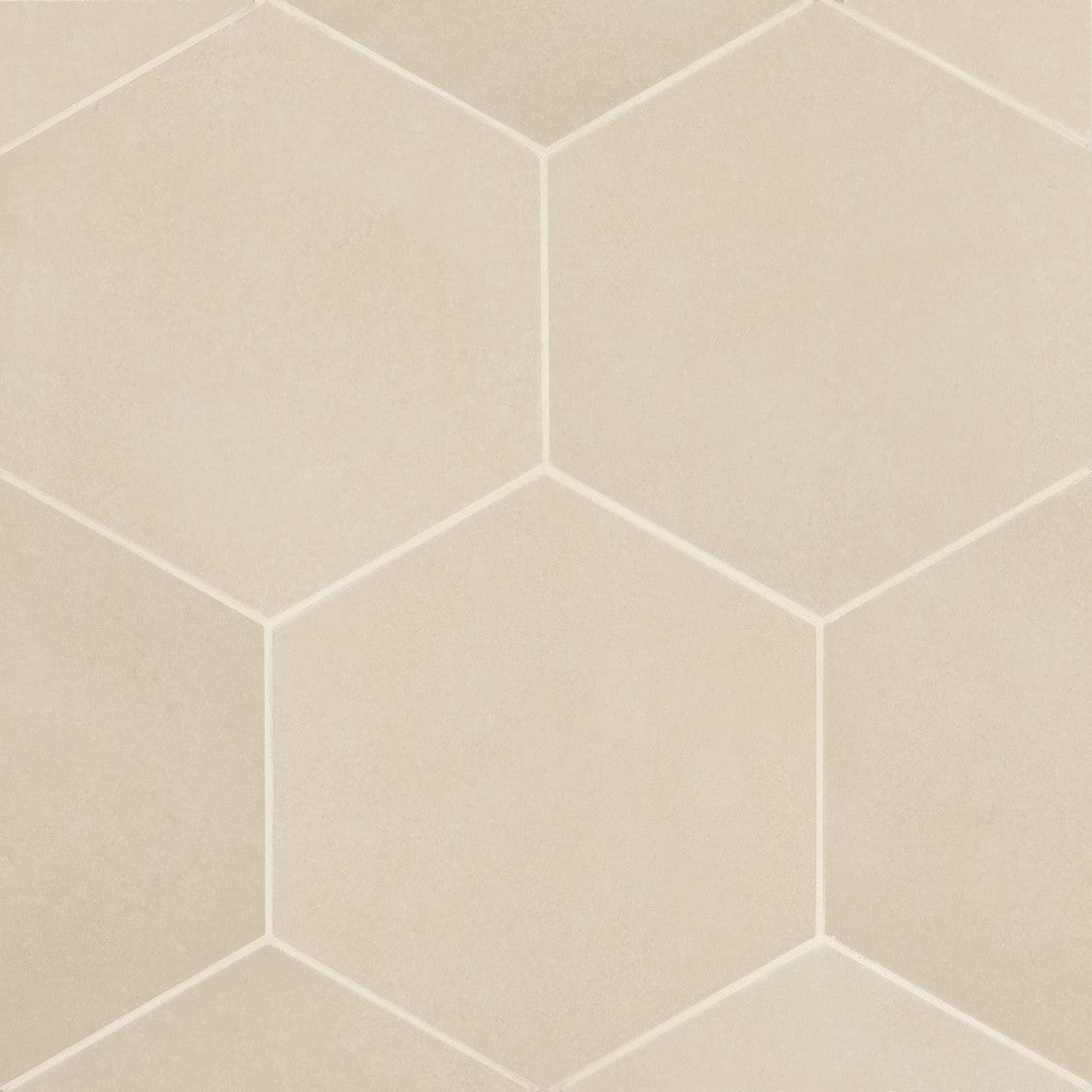 Bedrosians Makoto 10" x 11.5" Porcelain Hexagon Tile