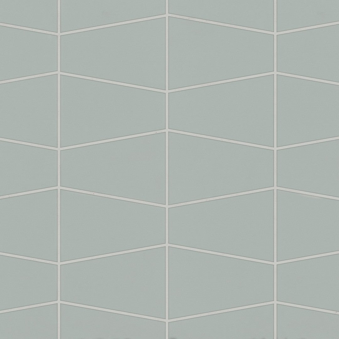 Bedrosians Marin 8.25" x 13" Trapezoid Matte Porcelain Mosaic