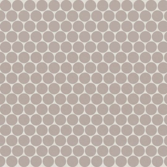 Bedrosians Marin 11.5" x 12.5" Penny Round Matte Porcelain .75" Mosaic