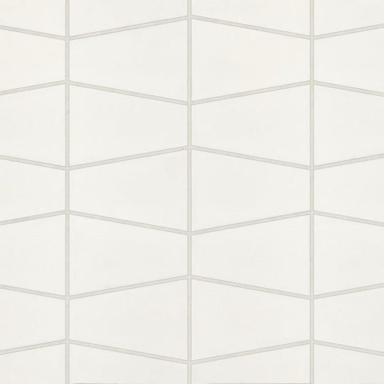 Bedrosians Marin 8.25" x 13" Trapezoid Matte Porcelain Mosaic