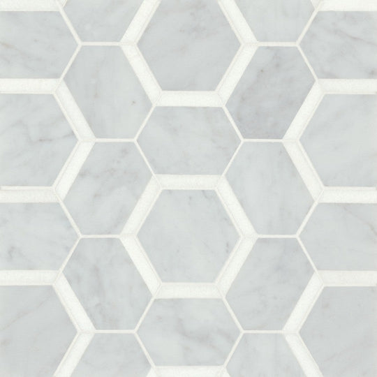 Bedrosians Matisse 10.5" x 12" Marble Blend Mosaic 4