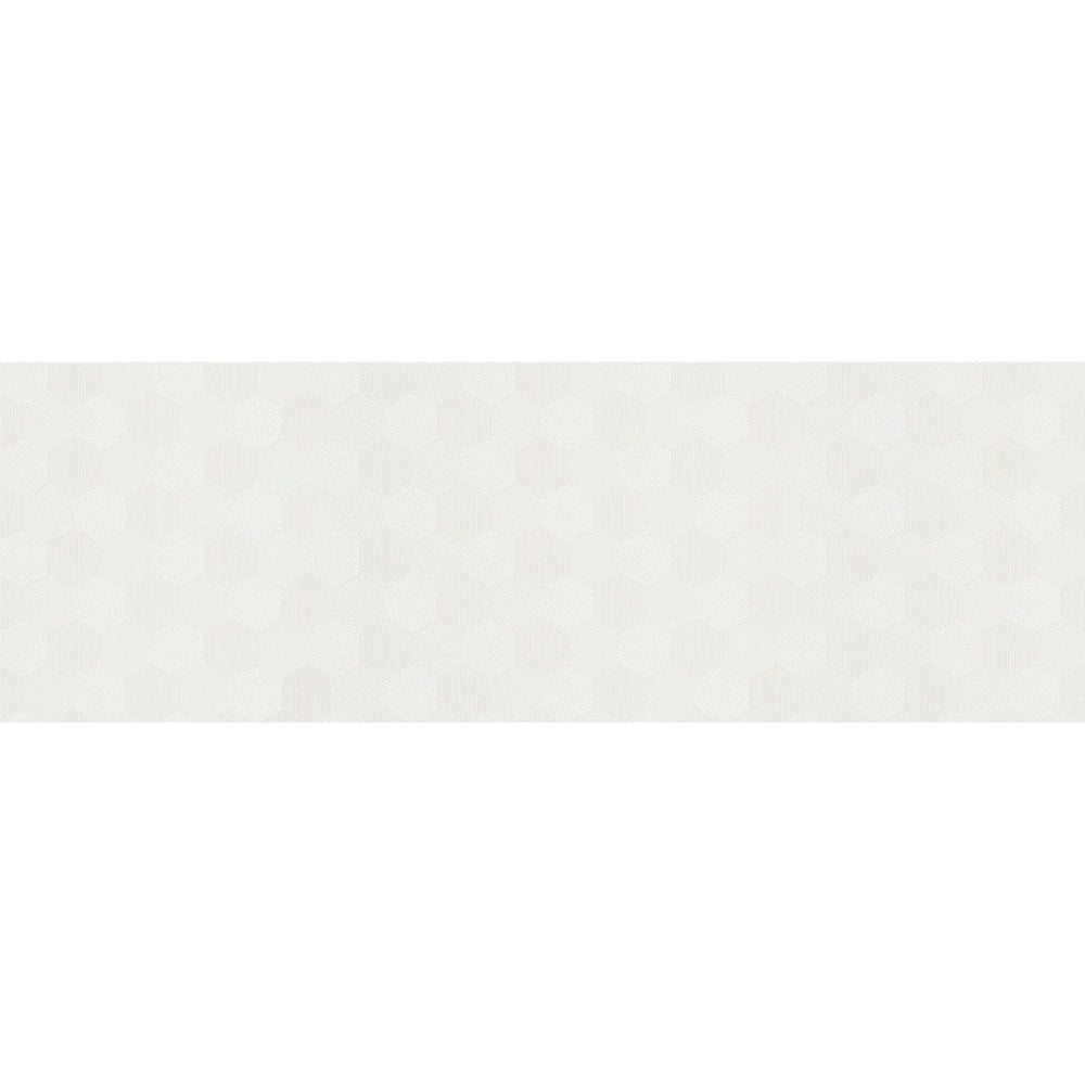 Decortiles 12" x 36" Metallics Wall Tile Six Hexagon Pattern Ceramic Deco Wall Tile