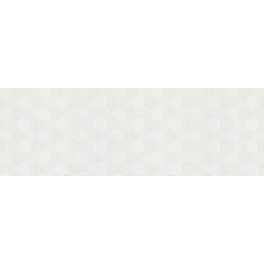 Decortiles 12" x 36" Metallics Wall Tile Six Hexagon Pattern Ceramic Deco Wall Tile