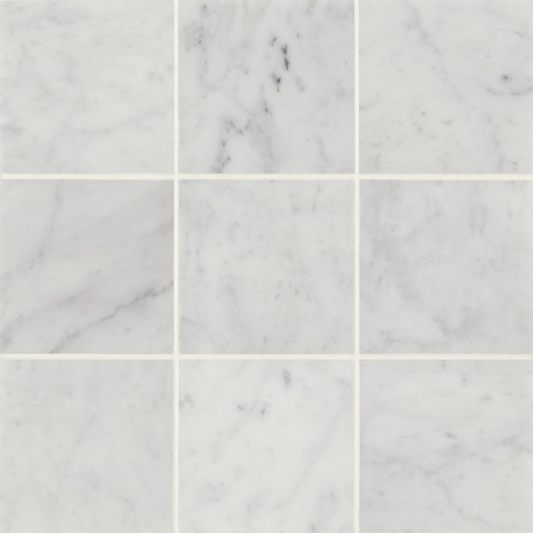 Bedrosians Monet 4" x 4" Honed Marble Decorative Tile