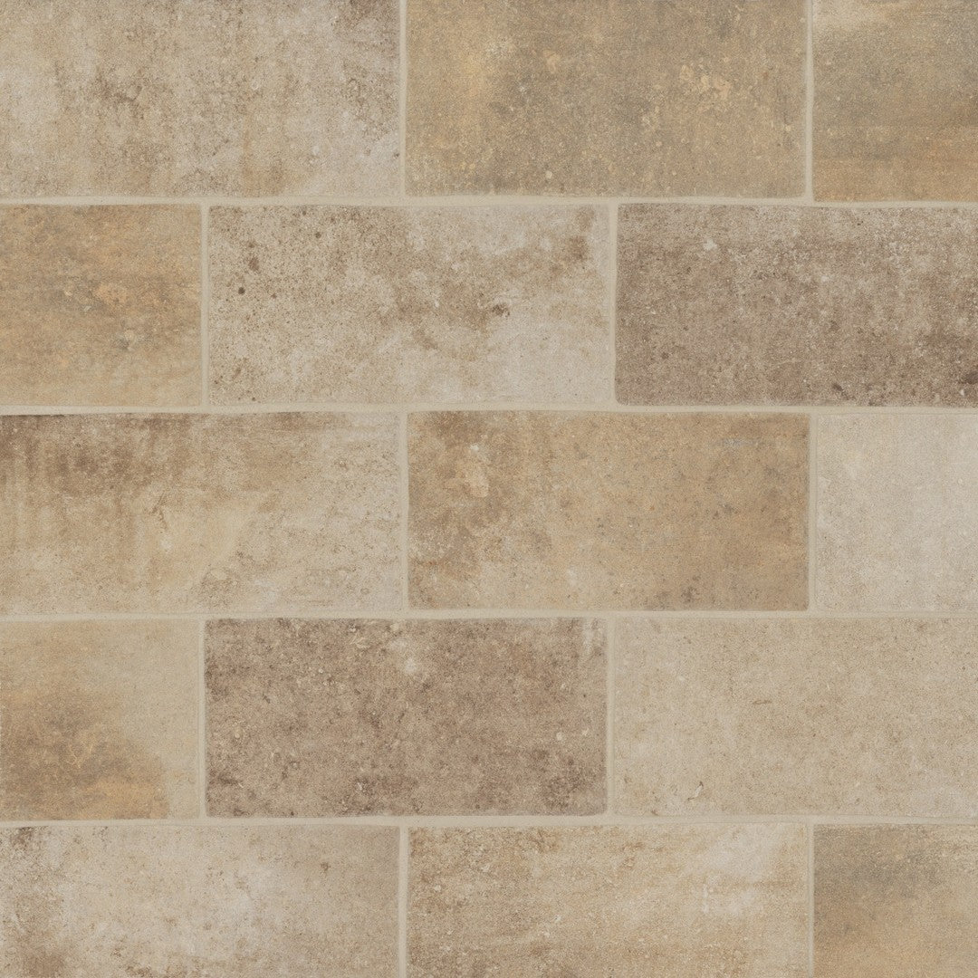 Bedrosians Montana 5" x 10" Matte Porcelain Brick Field Tile