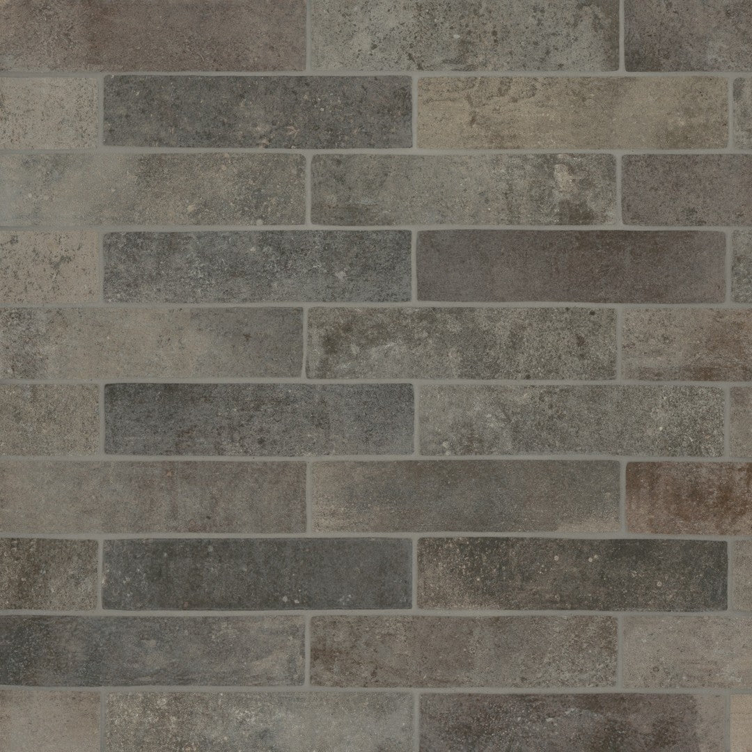 Bedrosians Montana 2.25" x 10" Matte Porcelain Brick Field Tile