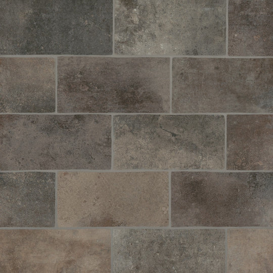 Bedrosians Montana 5" x 10" Matte Porcelain Brick Field Tile