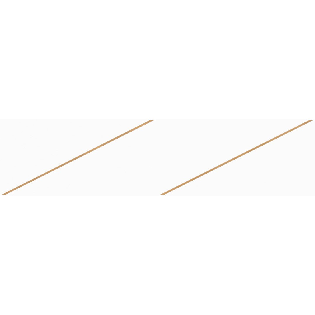 Decortiles 4" x 16" Natural Glossy Patch Tribal Ceramic Deco Tile