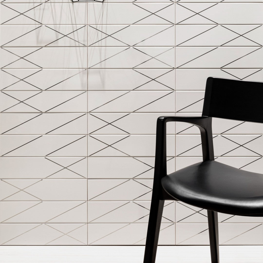 Decortiles-4-x-16-Natural-Glossy-Patch-Tribal-Ceramic-Deco-Tile-Cinza