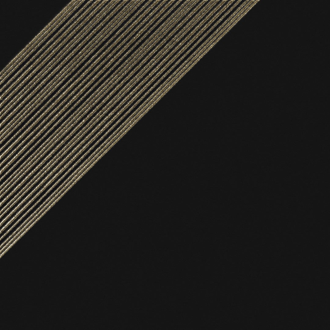 Decortiles 12" x 12" Outline Satin 3 Single Diagonal Pattern Ceramic Deco Wall Tile