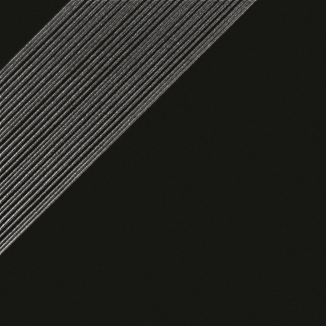 Decortiles 12" x 12" Outline Satin 3 Single Diagonal Pattern Ceramic Deco Wall Tile