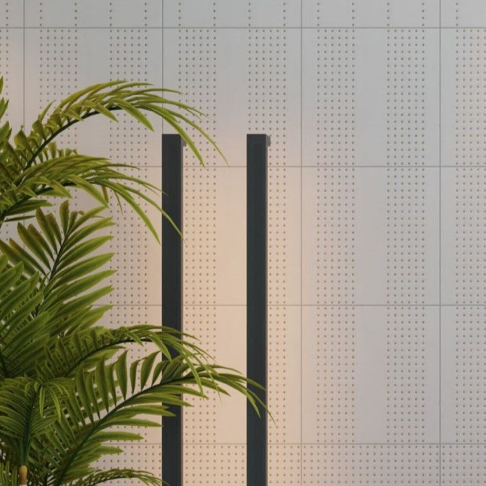 Decortiles-12-x-12-Pixel-Satin-2-Wide-Dot-Stripes-Ceramic-Deco-Wall-Tile-White