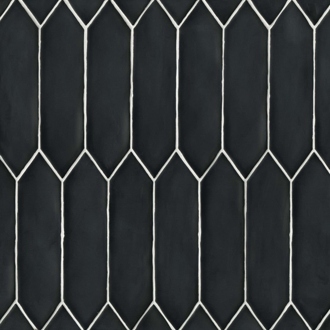 Bedrosians Reine 3" x 12" Picket Pattern Matte Ceramic Wall Tile