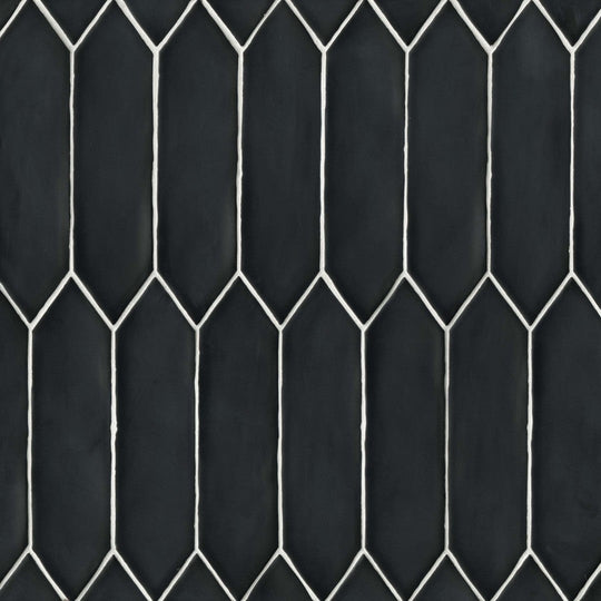 Bedrosians Reine 3" x 12" Picket Pattern Matte Ceramic Wall Tile