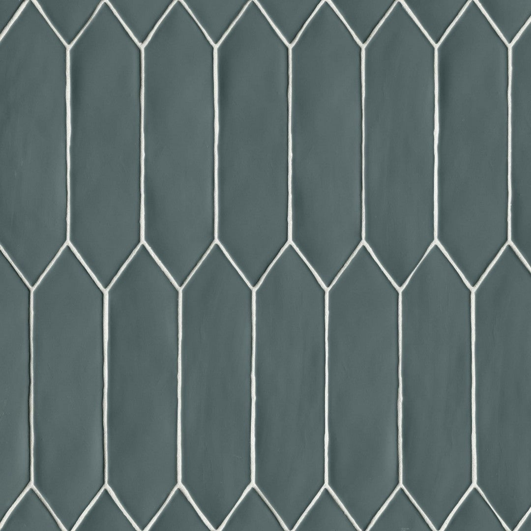 Bedrosians Reine 3" x 12" Picket Pattern Matte Ceramic Wall Tile