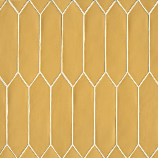 Bedrosians Reine 3" x 12" Picket Pattern Matte Ceramic Wall Tile