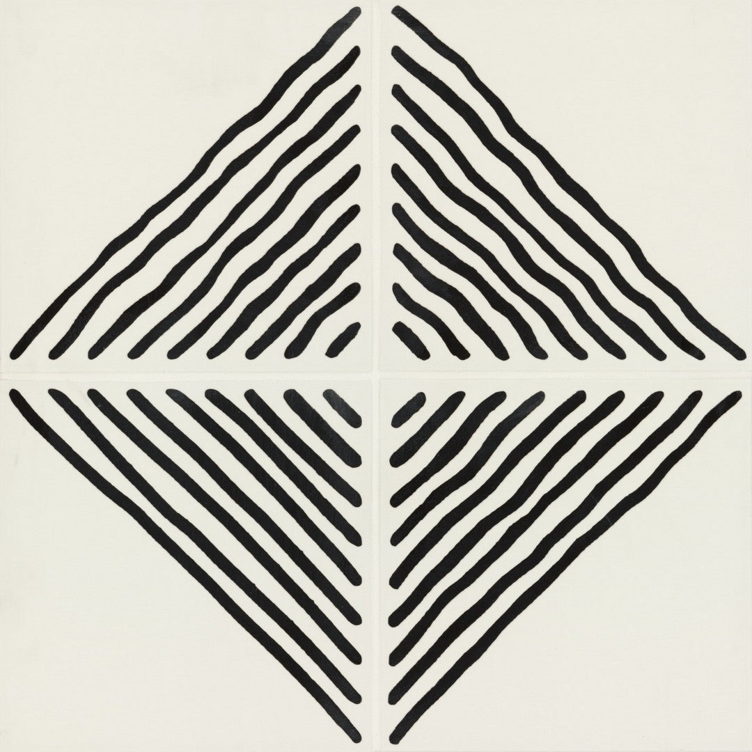 Bedrosians Rothko 9" x 9" Matte Ceramic Field Tile & Deco