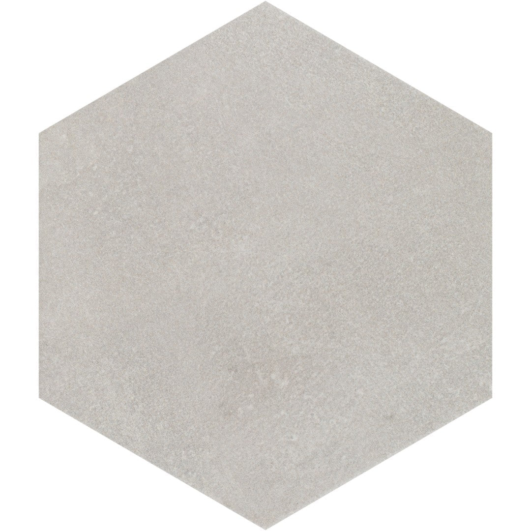 Decortiles 7" x 8" Sampa Hex Matte Porcelain Hexagon Tile