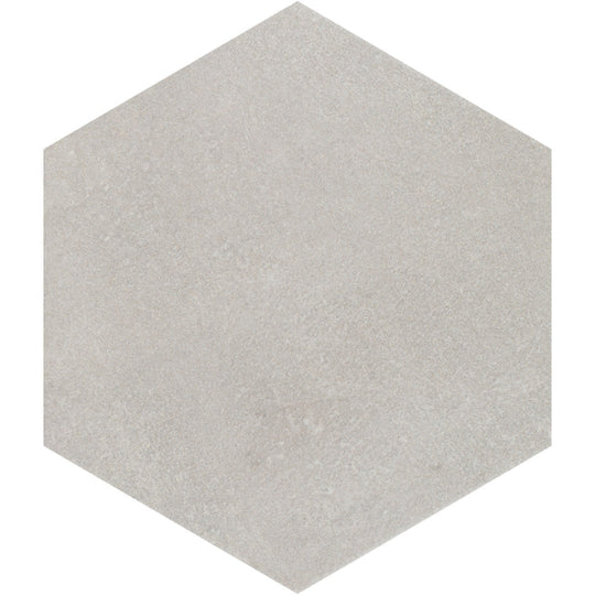Decortiles 7" x 8" Sampa Hex Matte Porcelain Hexagon Tile