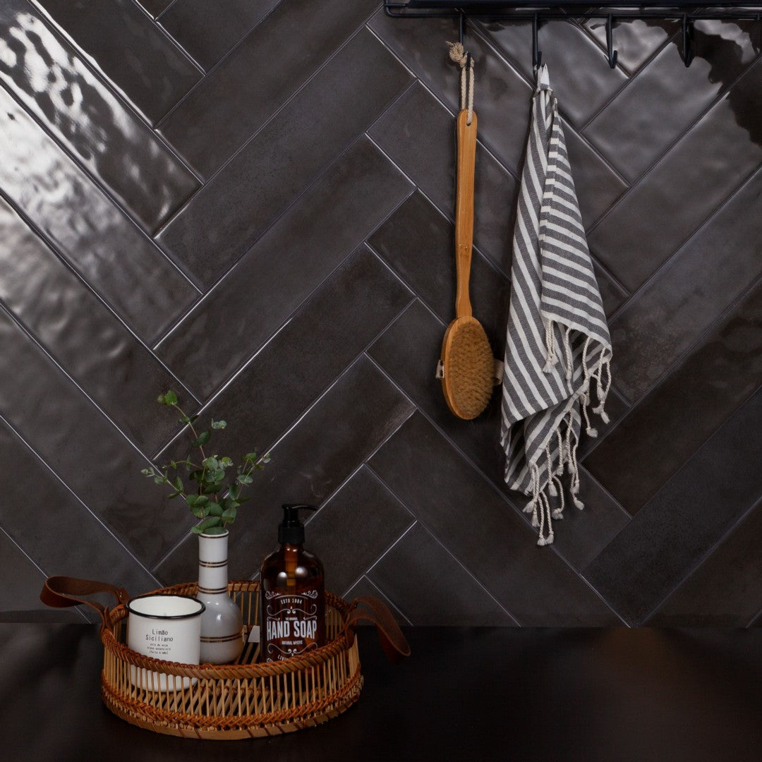 Decortiles-4-x-16-Village-Glossy-Ceramic-Wall-Tile-Carbon
