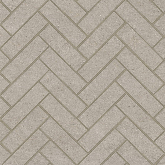 Bedrosians Magnifica ERA 12" x 12" Honed Porcelain 1x4" Herringbone Mosaic