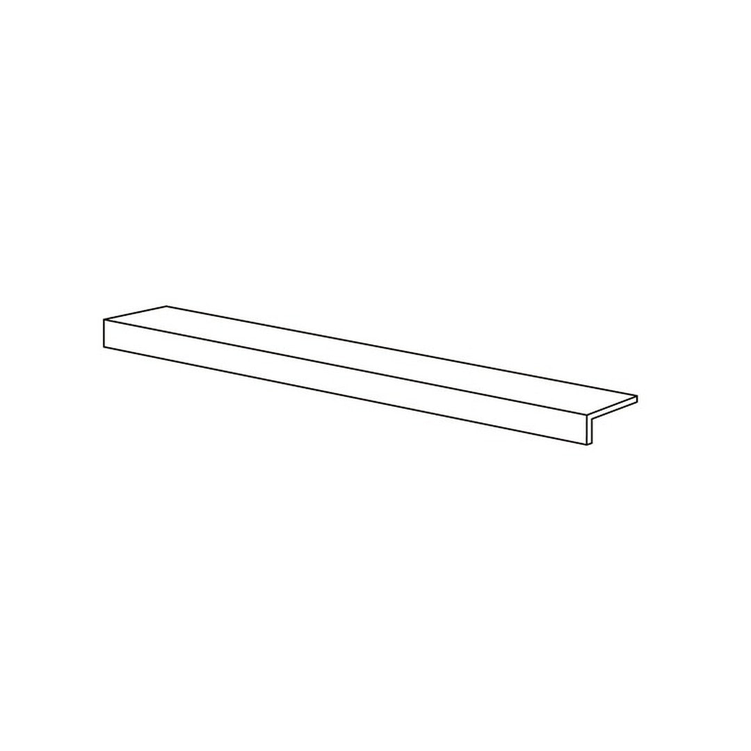 Daltile-Dignitary-12-x-24-Textured-Porcelain-Floor-6cm-Return-Coping-Paver-Trim-Luminary-White