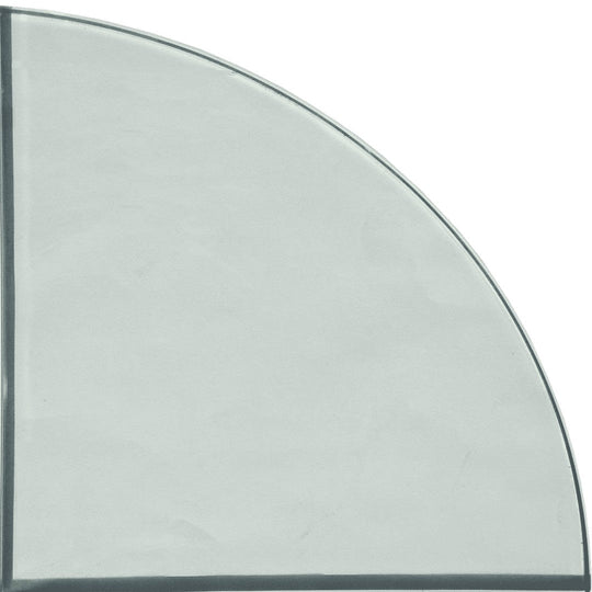 Tesoro 9.5" Glass Shower Shelf