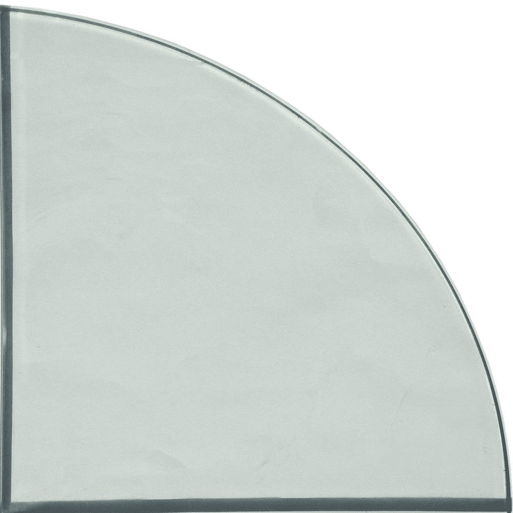 Tesoro 9.5" Glass Shower Shelf