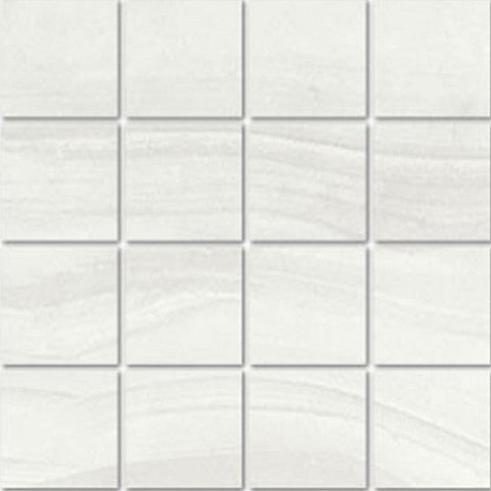 Tesoro 12" x 12" Verena Matte Porcelain 3" Mosaic