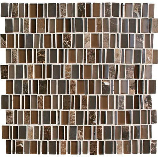 Daltile Clio Mosaics 1" x 1" Random Stone Mosaic