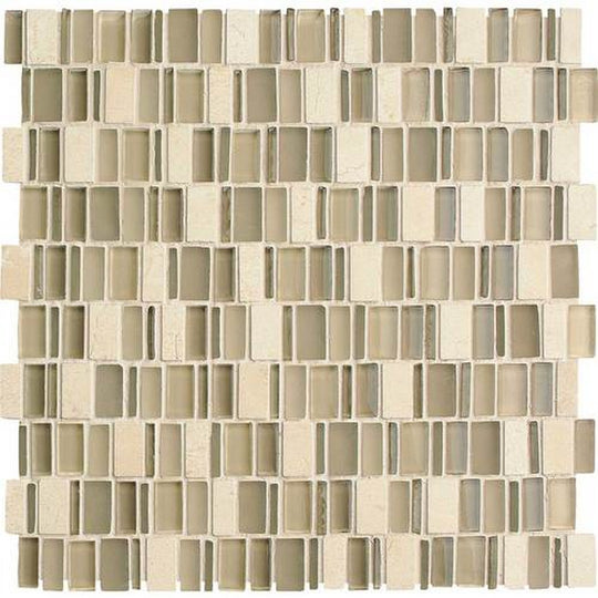 Daltile Clio Mosaics 1" x 1" Random Stone Mosaic