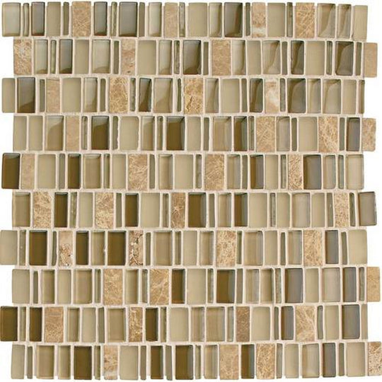 Daltile Clio Mosaics 1" x 1" Random Stone Mosaic