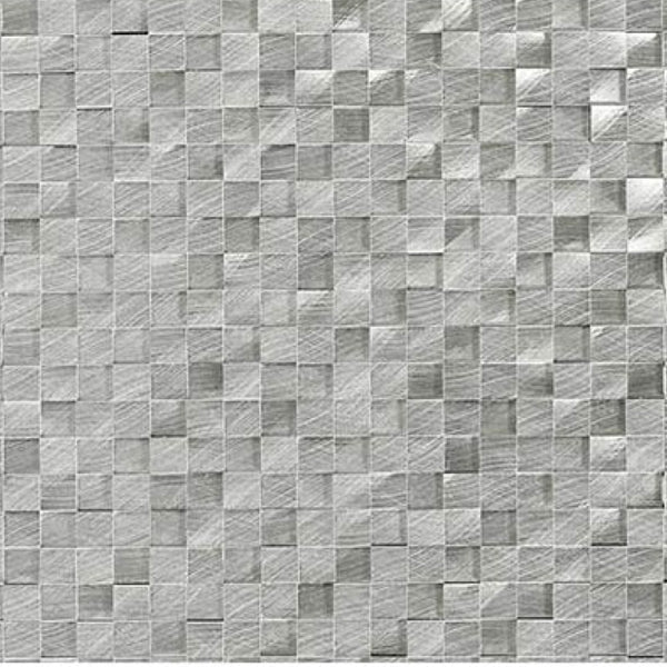 Daltile-Structure-12-x-12-Satin-Metal-1/2-3D-Cube-Mosaic-Copper