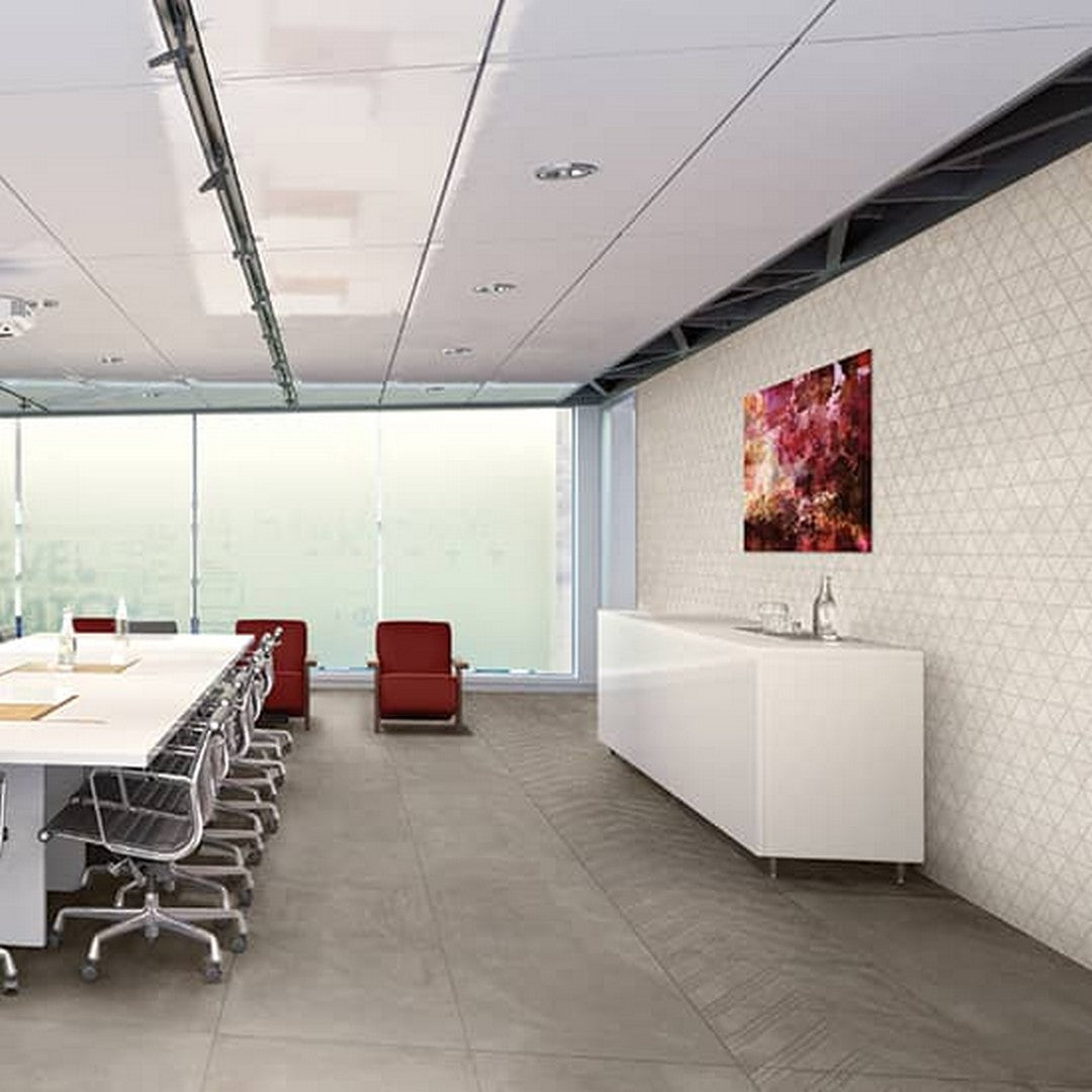 Daltile-Chord-12-x-15-Matte-Porcelain-3-Triangle-Mosaic-Sonata-White