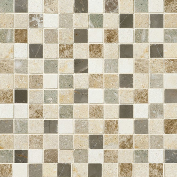 Daltile Decorative Accents 1" x 1" Honed Straight Joint Mosaic