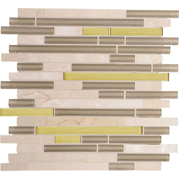 Daltile Endeavors 12" x 12" (5/8") Random Mosaic