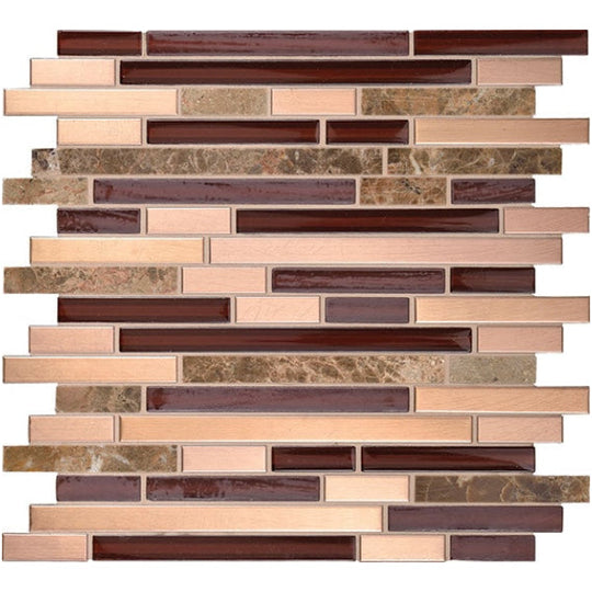 Daltile Endeavors 12" x 12" (5/8") Random Mosaic