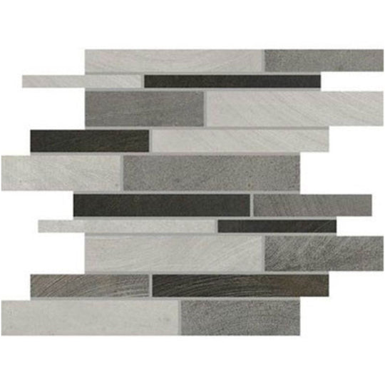 Daltile Ironcraft 12" x 12" Random Interlocking Mosaic