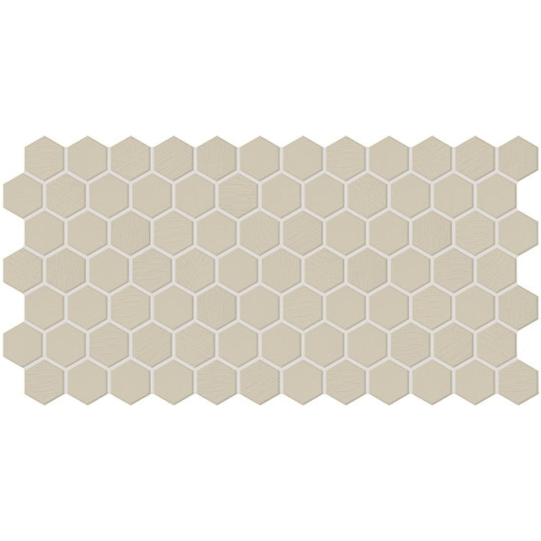 Daltile Keystones 2" x 2" Hexagon Textured Mosaic