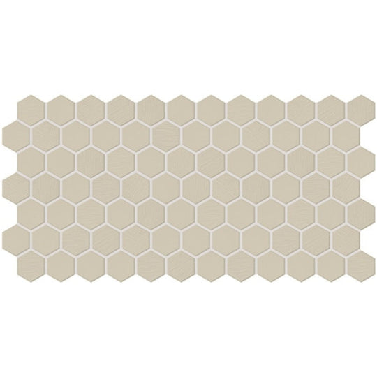 Daltile Keystones 2" x 2" Hexagon Textured Mosaic